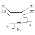 GRUPO COMER (9.703.061.50) 110CV 540rpm RATIO [2.05:1/1.74:1] MZ-3A 2 EJES (1"3/4z6 MANGON L-1500)