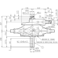 GRUPO COMER (9.789.405.10) 540rpm RATIO [7.2:1] K-789C 8 BRAZOS IZQ (1"3/8z6 Ø35)