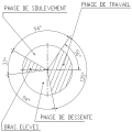 GRUPO COMER (9.789.405.10) 540rpm RATIO [7.2:1] K-789C 8 BRAZOS IZQ (1"3/8z6 Ø35)
