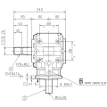GRUPO COMER (9.310.701.00) 040CV 540rpm RATIO [1:1.93] T-310A 2 EJES (1"3/8z6 Ø33 )