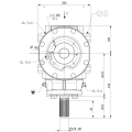 GRUPO COMER (9.312.705.10) 085CV 1000rpm RATIO [1:3] TV-312H 3 EJES (1"3/8z6 Ø40 1"3/8z21)
