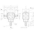 GRUPO COMER (9.259.032.30) 023CV 540rpm RATIO [1.1] T-19A 3 EJES (1"3/8z6 Ø30 Ø30)