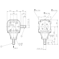 GRUPO COMER (9.278.000.10) 055CV 540rpm RATIO [1:1] T-278A 2 EJES (2x1"3/8z6)