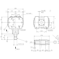 GRUPO COMER (9.267.003.00) 040CV 540rpm RATIO [1.46:1] TB-27C 3 EJES (1"3/8z6 H-HEX.Ø36,2)