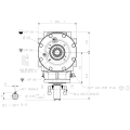 GRUPO COMER (9.313.870.40) 062CV 540rpm RATIO [1:3] T-313J 3 EJES (2x1"3/8z6 Ø33 ) RUEDA LIBRE