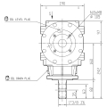 GRUPO COMER (9.311.670.10) 050CV 540rpm RATIO [1:3] T-311A 2 EJES (2x1"3/8z6) RUEDA LIBRE
