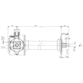 GRUPO COMER (9.275.221.00) 082CV 540rpm RATIO [1.93:1] TLZ-275A 2 EJES (1"3/8z6 MANGON L-1150)