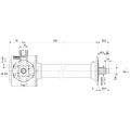GRUPO COMER (9.275.222.00) 082CV 540rpm RATIO [1.93:1] TLZ-275A 2 EJES (1"3/8z6 MANGON L-1250)