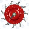 GRUPO COMER (9.797.101.00) 540rpm RATIO [9.2:1] K-797T 11 BRAZOS DER (1"3/8z6 Ø40)