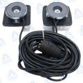 KIT PILOTO TRASERO CUADRADO LED 4 FUNCIONES CON IMAN + CABLE 2,5m/7,5m + CLAVIJA 7 PINES MOD: CA9553