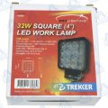 FARO DE TRABAJO LED CUADRADO 4" 1920lm 32W 10-30V IP66 TREKER MOD: CA5741