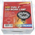 FARO DE TRABAJO LED OVALADO 6" 1440lm 24W 12-24V IP69K MOD: CA5743