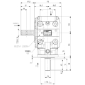 GRUPO COMER (9.312.686.00) 104CV 1000rpm RATIO [1:1.6] T-312A 2 EJES (1"3/8z6 Ø33 )
