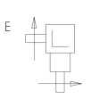 GRUPO COMER (9.312.686.00) 104CV 1000rpm RATIO [1:1.6] T-312A 2 EJES (1"3/8z6 Ø33 )