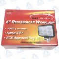 FARO DE TRABAJO LED RECTANGULAR 6" 1350lm 18W 12-24V IP67 MOD: CA5705