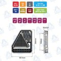 PILOTO TRASERO LED 5 FUNCIONES DERECHO MOD: CA 7105L