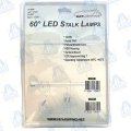 PILOTO DE POSICION LED 10-30V BLANCA/ROJA CON BRAZO RECTO IZQUIERDO MOD: CA6296