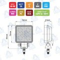 FARO DE TRABAJO LED CUADRADO 2,8" 950lm 7,5W 10-30V IP69K MOD: CA5733