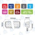 FARO DE TRABAJO / BARRA DE LUCES LED 40" 13500lm 144W 12-28V IP67 ADVENTURE MOD: CA6119