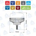 FARO ROTATIVO LED VARILLA FIJA 12-24V 54W 36LED IP56 TREKER MOD: CA8122