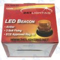 FARO ROTATIVO LED BASE FIJA 12-24V 9W 40LED IP56 MOD: CA7500LED