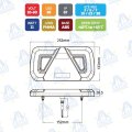 PILOTO TRASERO LED 10-30V 6 FUNCIONES MOD: CA7046 IZQUIERDO