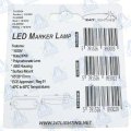 PILOTO DE POSICION LED 10-30V MOD: CA6095A COLOR AMBAR