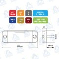 PILOTO DE POSICION LED 12-24V MOD: CA7120A COLOR AMBAR