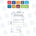 FARO ROTATIVO LED VARILLA FLEXIBLE 12-24V 36W 12LED IP67 EXPLORER MOD: CA7066