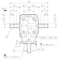 GRUPO COMER (9.312.797.00) 104CV 1000rpm RATIO [1:1.6] T-312A 3 EJES (2x1"3/8z6 Ø33 ) 2 RUEDA LIBRE