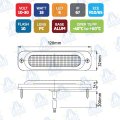 PILOTO INDICADOR DE DIRECCION LED 10-30V 18W 6LED IP67 MOD: CA7084