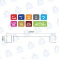BARRA DE LUZ INTERIOR LED 12-28V 6W 660lm 30LED IP65 MOD: CA6077