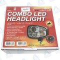 FARO DE CONDUCCION (LUZ DE CARRETERA 2696/1348lm 44/22W) (LUZ DIURNA 500lm 7W) 12-24V MOD: CA6165L