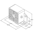 ALARMA DE MARCHA ATRAS CON RUIDO BEEP 12-24V 97DB IP67 MOD: EP1207