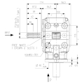 GRUPO COMER (9.312.391.10) 062CV 540rpm RATIO [1:3] T-312A 2 EJES (1"3/8z6 Ø40 ) RUEDA LIBRE NEW