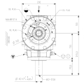 GRUPO COMER (9.312.391.10) 062CV 540rpm RATIO [1:3] T-312A 2 EJES (1"3/8z6 Ø40 ) RUEDA LIBRE NEW