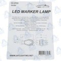 PILOTO DE POSICION LED 10-30V BLANCO MOD: CA9723