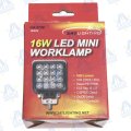 FARO DE TRABAJO LED CUADRADO 3,5" 1600lm 16W 10-30V IP67/IP69K MOD: CA5728