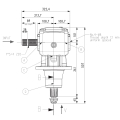 GRUPO COMER (9.227.821.10) 075CV 540rpm RATIO [1:1.83] LF-227J 2 EJES (1"3/4z20 ESTRIADO)