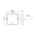 PILOTO TRASERO CUADRADO LED 12-24V 5 FUNCIONES CON INTERMITENTE MOD: CA7110R