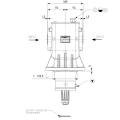 GRUPO COMER (9.199.004.00) 045CV 540rpm RATIO [1:2.53] LF-199A 3 EJES (H-HEX.Ø41 H-HEX.Ø41 ESTRIADO)