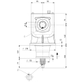 GRUPO COMER (9.199.004.00) 045CV 540rpm RATIO [1:2.53] LF-199A 3 EJES (H-HEX.Ø41 H-HEX.Ø41 ESTRIADO)
