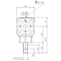 GRUPO COMER (9.259.037.00) 012CV 540rpm RATIO [1.84:1] T-19G 3 EJES (1"3/8z6 Ø30 Ø30)