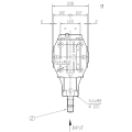 GRUPO COMER (9.262.504.00) 090CV 540rpm RATIO [1.6:1] TB-22C 3 EJES (1"3/8z6 2xH-HEX.Ø41,4)