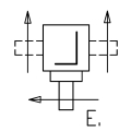GRUPO COMER (9.262.504.00) 090CV 540rpm RATIO [1.6:1] TB-22C 3 EJES (1"3/8z6 2xH-HEX.Ø41,4)