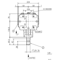 GRUPO COMER (9.267.002.00) 029CV 540rpm RATIO [1:1.92] TB-27C 2 EJES (H-HEX.36 1"3/8z6)