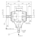 GRUPO COMER (9.269.032.20) 100CV 540rpm RATIO [1:11] T-269B 3 EJES (3x1"3/8z6)