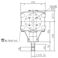 GRUPO COMER (9.269.032.20) 100CV 540rpm RATIO [1:11] T-269B 3 EJES (3x1"3/8z6)