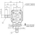 GRUPO COMER (9.310.748.10) 030CV 540rpm RATIO [1:3] T-310A 2 EJES (2x1"3/8z6) RUEDA LIBRE