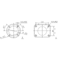GRUPO COMER (9.310.748.10) 030CV 540rpm RATIO [1:3] T-310A 2 EJES (2x1"3/8z6) RUEDA LIBRE